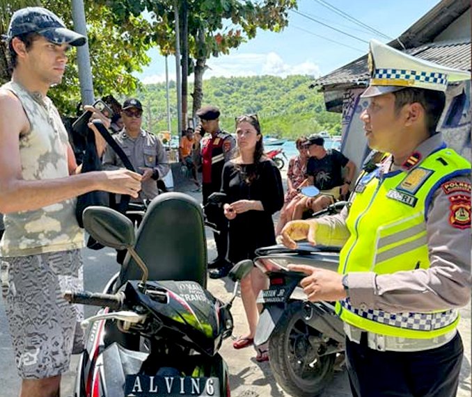 Empat WNA di Bali Ditangkap Gegara Gunakan Nopol Palsu Foto: Istimewa
