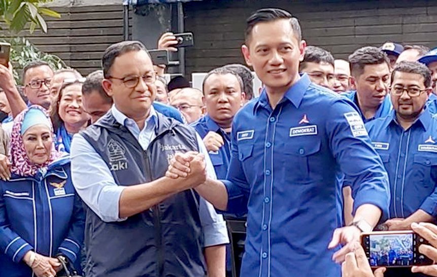 Jelang Pemilu 2024, Relawan Dorong AHY Jadi Wapres Anies