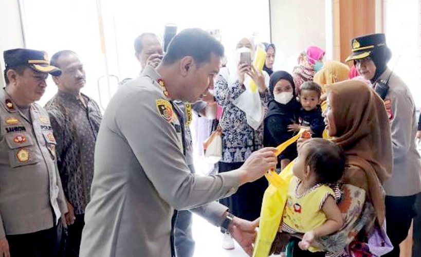 Kapolresta Bogor Tangani Penanganan Stunting