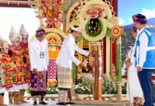 Jokowi Resmikan Kawasan Suci Pura Agung Besakih Bali