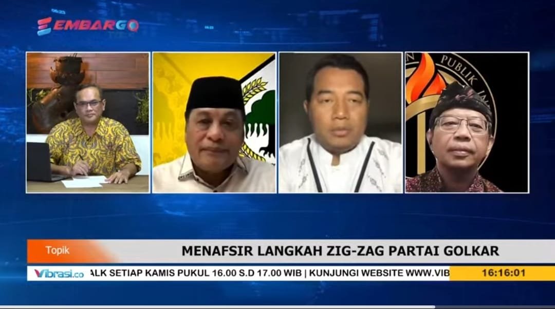 Tergantung Situasi, Golkar Wacanakan Bentuk Poros Tengah
