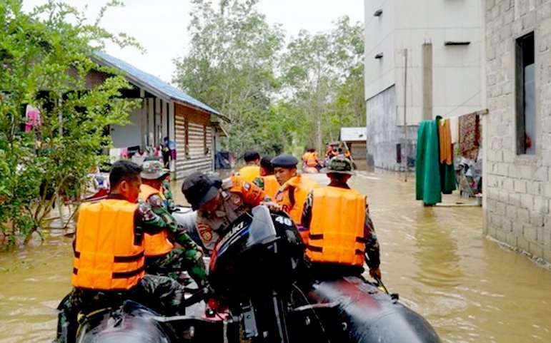 4.166 Rumah di 14 Desa Terendam Banjir
