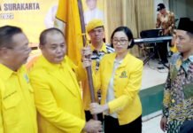 Putri Akbar Tanjung Pimpin Ketua DPD II Golkar Kota Solo