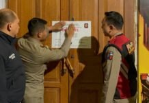 Nekat Beroperasi dan Jual Miras di Bulan Ramadan, Satpol PP Segel THM di Kota Bogor