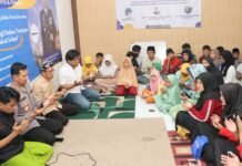 Semarakkan Bulan Ramadan, PMII Komisariat IPB dan Komisariat Universitas Pakuan Gelar Santunan Anak