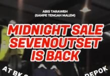 BK Corps Gelar Clothing Sevenoutset di Depok, Yuk Kunjungi Bazarnya