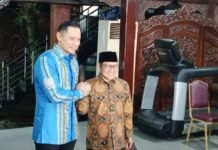 Cak Imin Temui SBY di Cikeas, Disambut Rintik Hujan