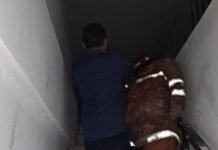 Lantai 3 Minimarket Lawson Terbakar, 1 Orang Dilarikan ke Rumah Sakit