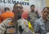 Keranjingan Judi Online, Pramuniaga Gasak Uang Rp 43 Juta Dari Brankas Minimarket Kapolsek Sukmajaya Kompol Margiyono Merilis Penangkapan RS, Pramuniaga Minimarket Pelaku Pembobolan Brankas
