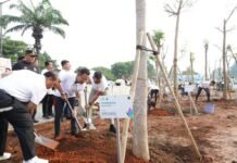 Tanam Harapan untuk Masa Depan, PLN dan Pemprov DKI Gelar Aksi Tanam Pohon di Bantaran Sungai