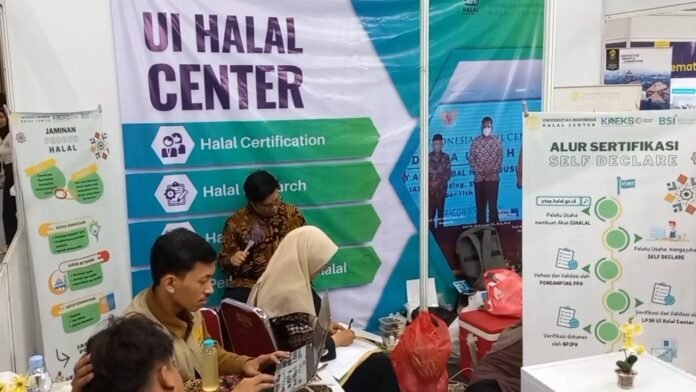 Salah Satu Stand Peserta UI I-Gov Expo 2023 di Balairung UI, Kota Depok