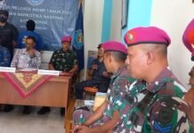 Tiga Anggota Marinir Bantu Petugas BNN Kota Depok Ringkus Pengedar Ganja