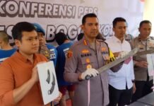 5 Pelaku Tawuran di Mulyaharja di Gelandang Satreskrim Polresta Bogor Kota