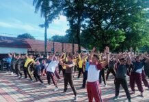 Ciptakan Sinergi Positif untuk Hadapi Pemilu 2024, Kapolresta dan Dandim 0606 Kota Bogor Ajak Siapkan Stamina dan Jaga Kesehatan