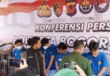 Melawan Petugas Saat di Tangkap, Pelaku Pembawa Sajam di Berikan Hadiah Timah Panas Oleh Polisi