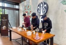 Puluhan Peserta Peracik Kopi Ikuti Ajang Coffee Drip Kompetisi yang di Gelar JCO Reserve Sudirman Bogor