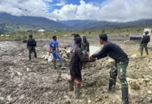 Masyarakat Sinak Mendukung Pembangunan Gudang Logistik BNPB