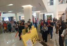 Dipenghujung Maret Margo City Diserbu Ribuan Pengunjung
