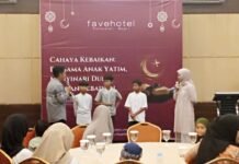 Ramadhan Penuh Berkah, Favehotel Padjajaran Bogor Berbagi Kebahagian Bersama Anak Yatim