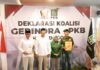 Berbekal Visi dan Misi yang Sama, Akhirnya Gerindra dan PKB Kota Bogor Resmi Berkoalisi