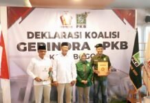 Berbekal Visi dan Misi yang Sama, Akhirnya Gerindra dan PKB Kota Bogor Resmi Berkoalisi