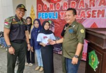 Kolaborasi Peduli Kemanusiaan, Hipakad Kota Bogor Gandeng PMI dan POPTI Gelar Donor Darah Peduli Thalasemia