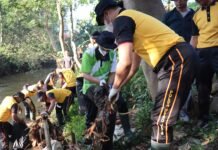 Gelar Kurve Bersama, Polres Metro Depok Lakukan Sejumlah Kegiatan Sosial Peringati Hari Bhayangkara ke-78