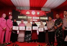 Kapolda Metro Jaya Resmikan Program Bedah Rumah Polres Metro Depok