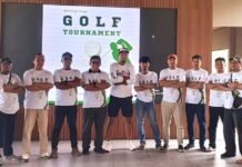 Bangun Sinergitas dengan Wartawan, Pranajaya Prestasi Gelar Golf Tournament Jurnalist