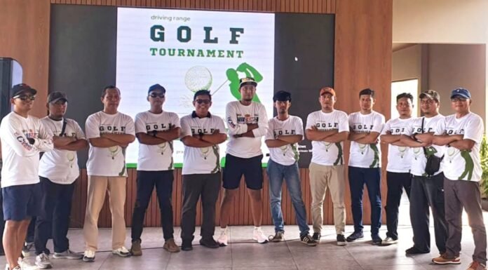 Bangun Sinergitas dengan Wartawan, Pranajaya Prestasi Gelar Golf Tournament Jurnalist