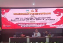 KemenPPPA Berikan Penghargaan untuk Kapolresta Bogor Kota : Program Inovatif SKCK Goes To School
