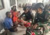 Lakukan Misi Kemanusiaan, Yonif 751/VJS Berikan Pelayanan Kesehatan untuk Masyarakat Agandugume Papua