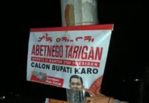 Alat Peraga Kampanye Abetnego Tarigan Jadi Sasaran Pengrusakan, Diduga Tindakan Terencana