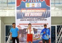 Vira Jaya Sakti SC Jayapura Borong Juara dan Medali Renang Akuatik Antar Pelajar se-Jayapura