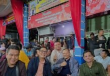 Gencar Sosialisasi, Abetnego Tarigan Hadiri Kerja Tahun Bersama Ketua DPRD Karo