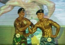Ajang Body Contest dalam rangka memperingati HUT Yonif 751/VJS ke 60