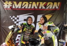 Dua Srikandi BK Racing Team Indonesia Bersinar di Scooter Prix 2024 Sentul Karting