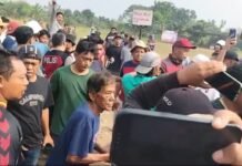 Penutupan TPA Liar di Limo Berlangsuh Ricuh