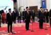 Rombak Kabinet, Jokowi Lantik Menkumham hingga Wamen Kominfo