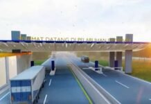 PT JTT: 726.565 Kendaraan Melintas ke Timur Trans Jawa via GT Cikampek Utama saat Mudik Lebaran Ilustrasi Jalan Tol Patimban, Subang, Jawa Barat, (foto: PUPR)