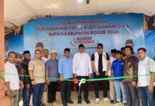 Cabup Bogor 2024 Rudy Susmanto Resmikah Posko Pemenangan di Sukamakmur : Optimis 80 Persen Menang!