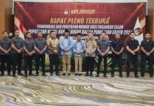 KPU Kabupaten Bogor Tetapkan Nomor Urut Paslon Bupati Bogor 2024, Ini Pesannya