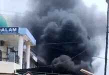 Masjid Assalam Tole Iskandar Terbakar saat Salat Jumat, Jemaah Berhamburan