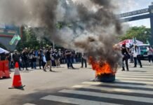 HMI MPO Gelar Aksi Unjuk Rasa, Evaluasi Kinerja Pj Bupati Bogor