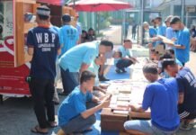 Lapas Cibinong Dorong Minat Baca Warga Binaan Melalui Gerobak Pintar