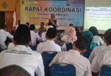 Pimpin Rapat Kordinasi Bareng Para Kepala Desa, Ini yang Dibahas Camat Sukamakmur