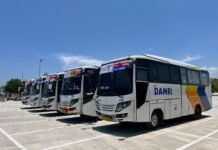 DAMRI Kerahkan Ratusan Armada Dukung Perhelatan MotoGP 2024 di Mandalika