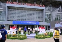 Rehabilitasi dan Renovasi Pembangunan Venue PON XXI di Aceh Diresmikan