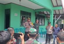 Koramil 0621-12 Diserbu Anggota Polsek Cijeruk : HUT TNI Ke-79 Tahun