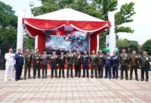 Perayaan HUT ke-79 TNI di Kota Bogor Rusli Prihatevy Sampaikan Ucapan Selamat dan Harapkan Sinergitas Antar Lembaga